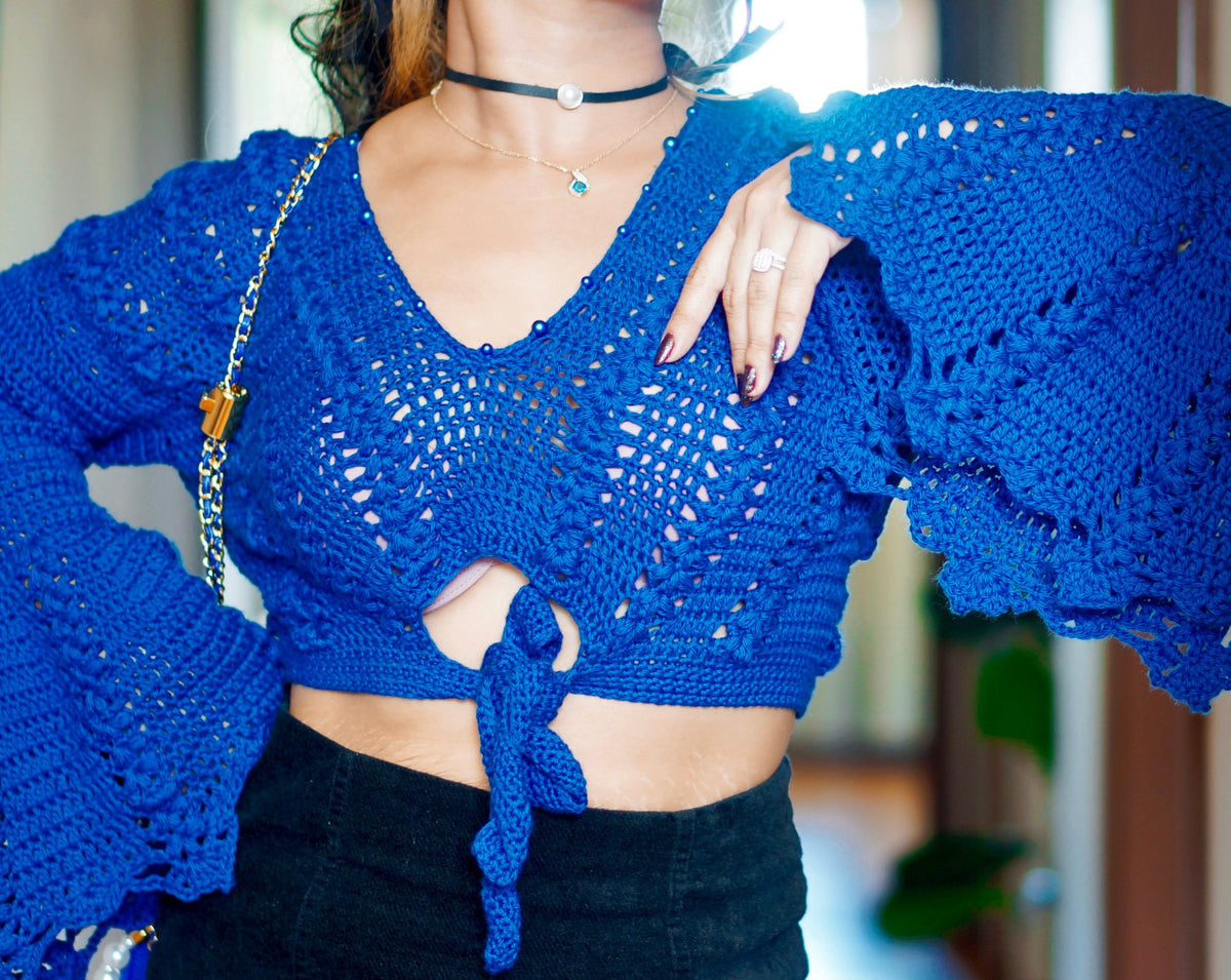Serafina Mermaid-Tail Sleeves TOP