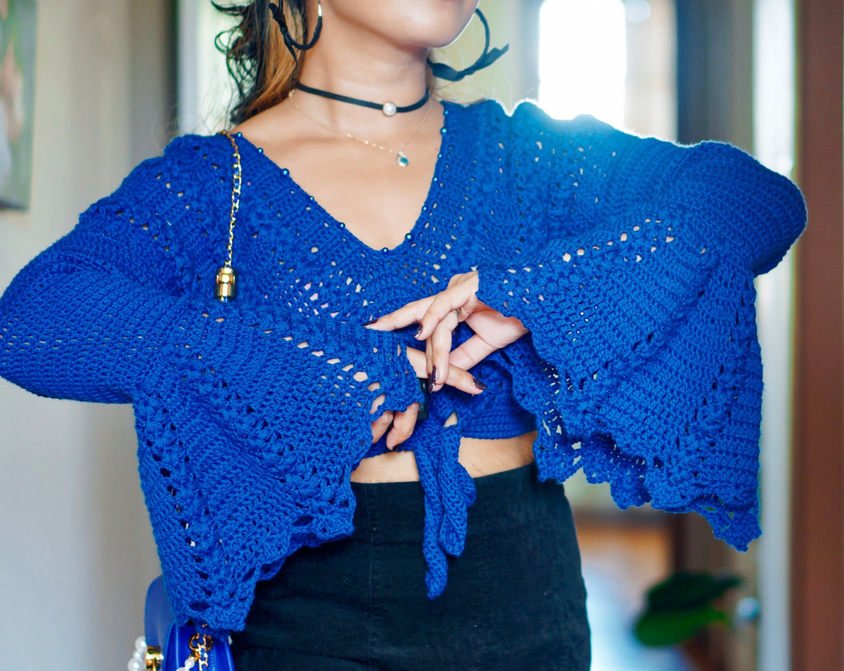 Serafina Mermaid-Tail Sleeves TOP