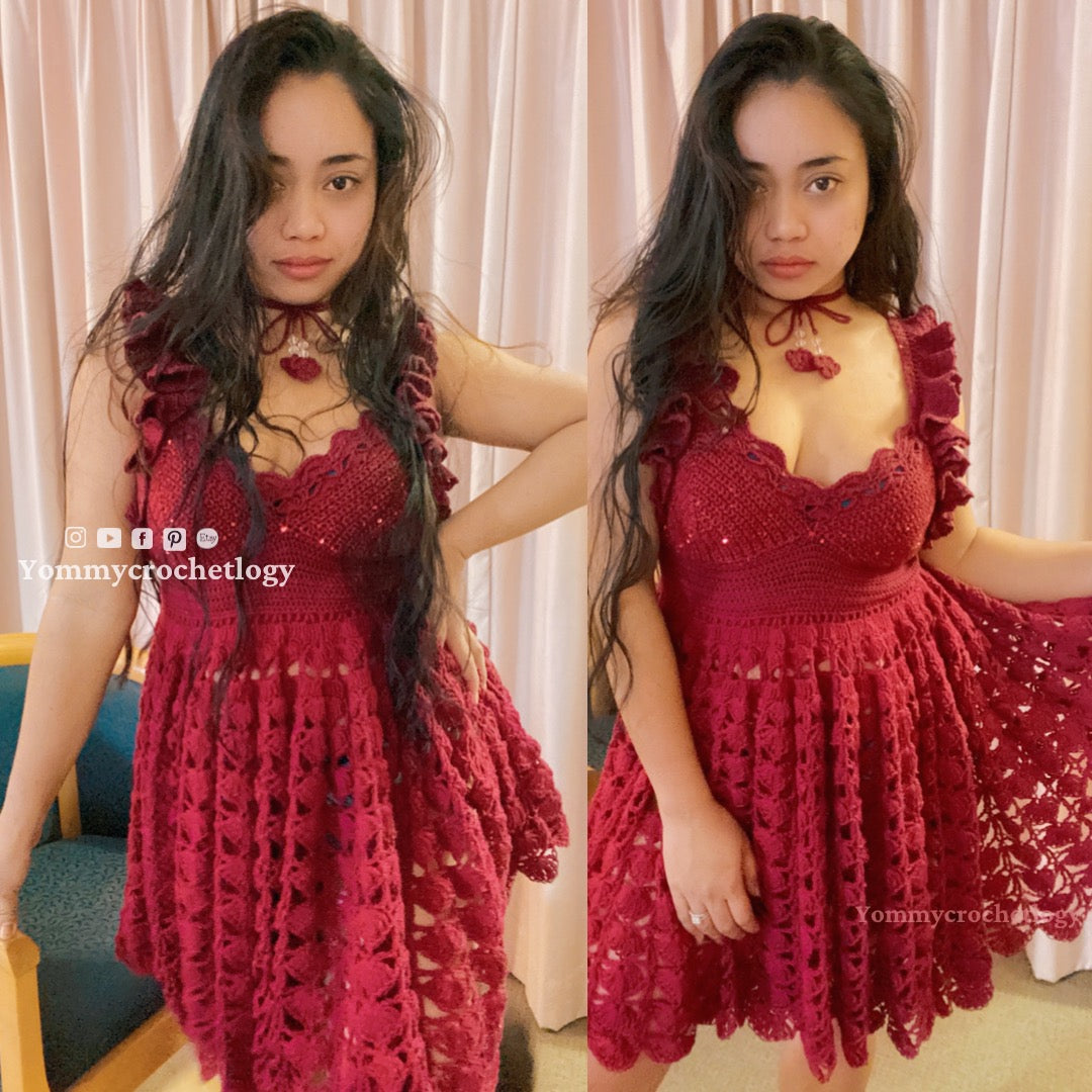 Ruby Lacy Lingerie DRESS
