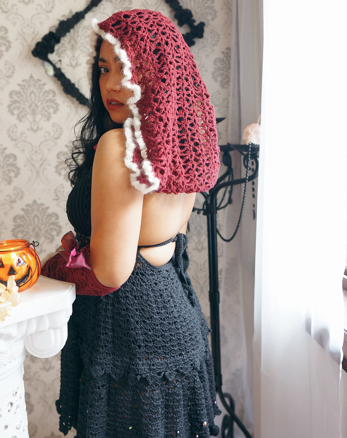 Amarie Romantic Lace HOOD SET