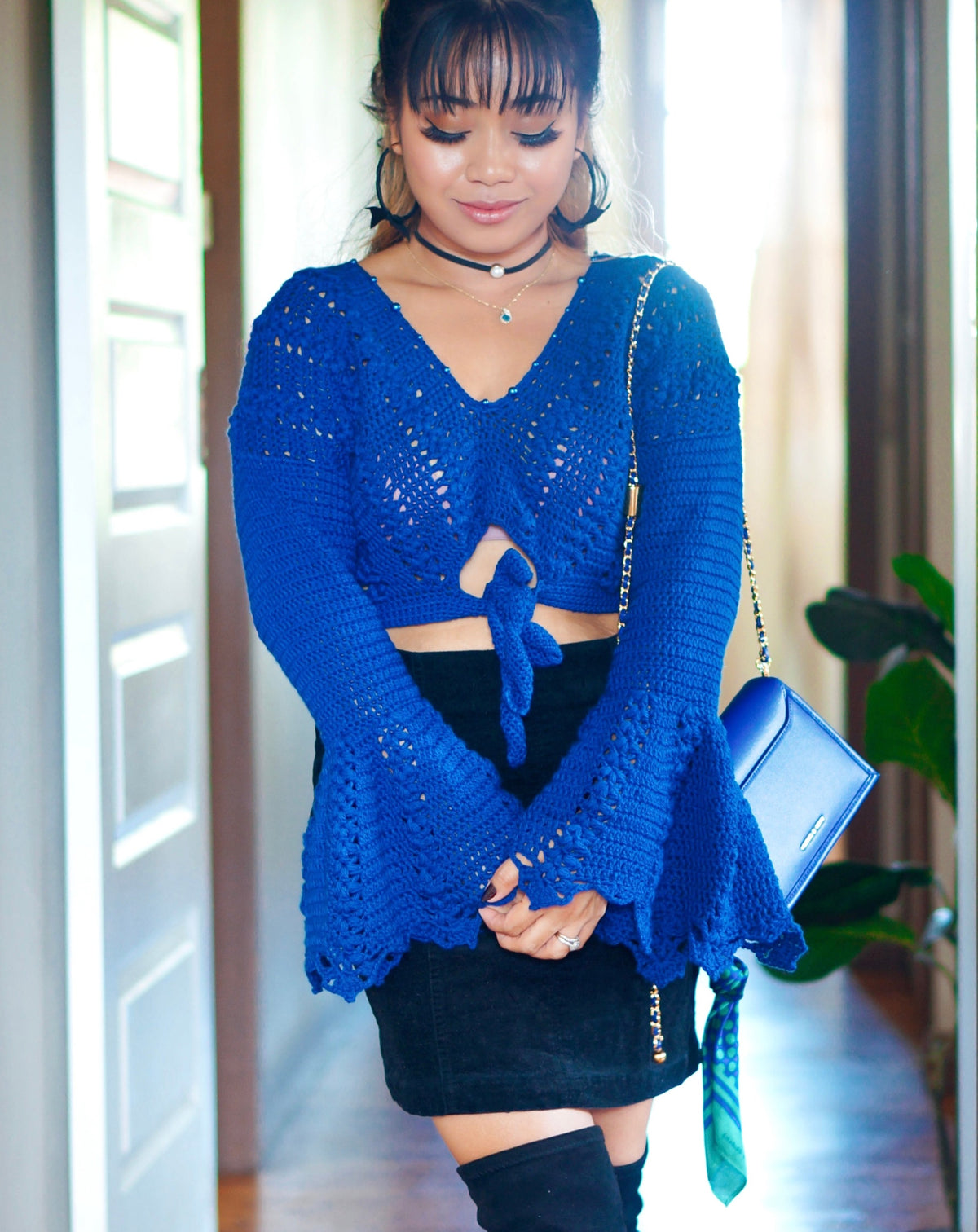 Serafina Mermaid-Tail Sleeves TOP