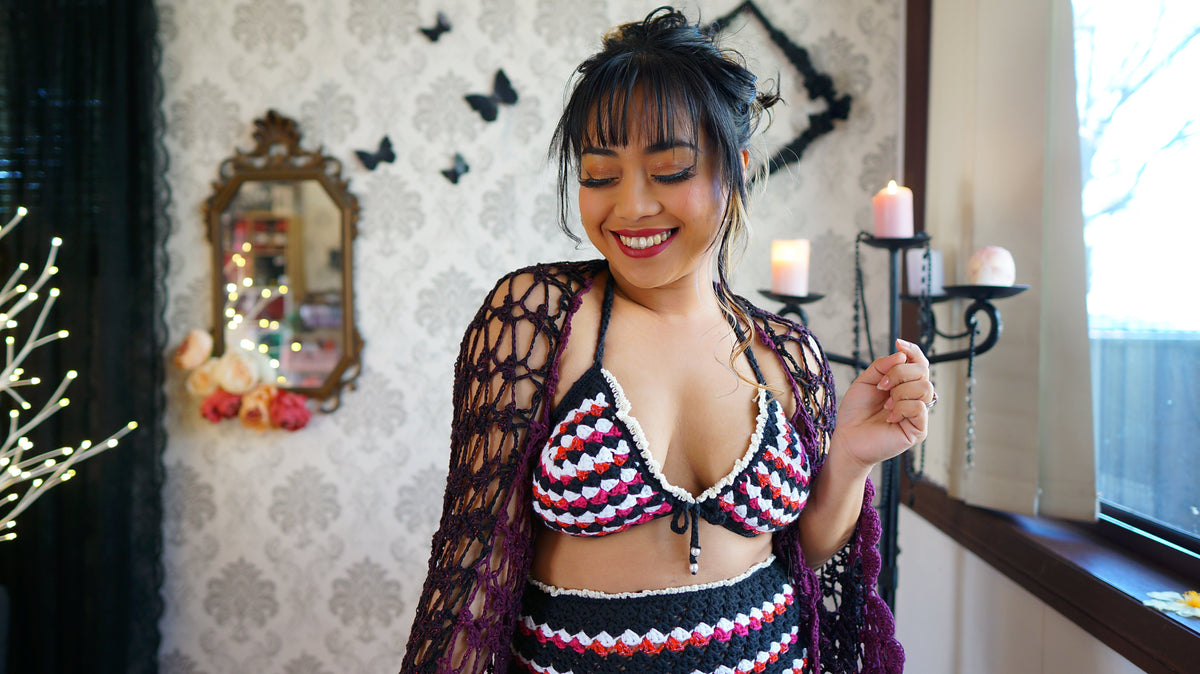 Retro Highwaisted BIKINI SET