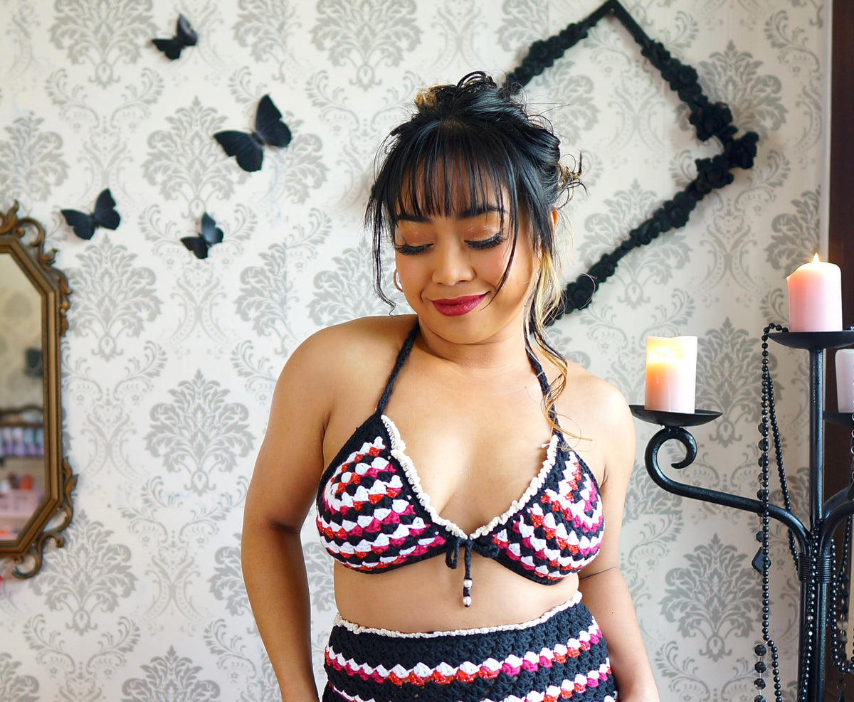 Retro Highwaisted BIKINI SET