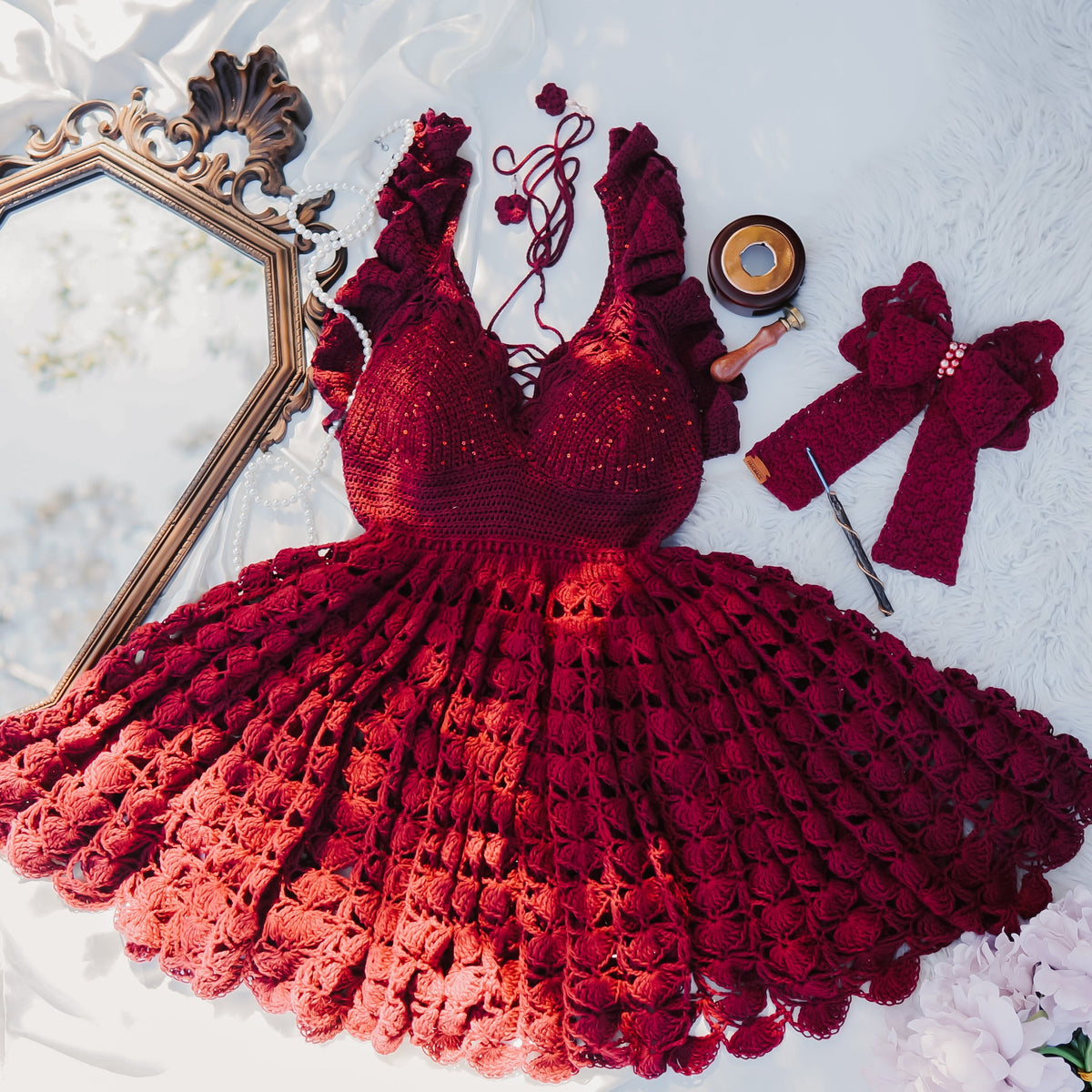 Ruby Lacy Lingerie DRESS